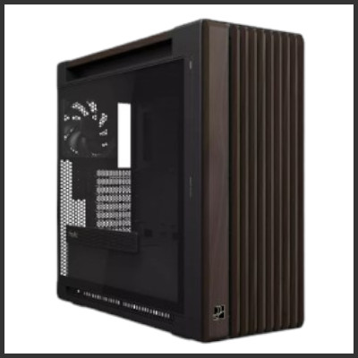ASUS ProArt PA602 WALNUT WOOD PWM MODERNのブラック(強化ガラス)