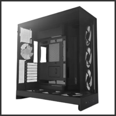 NZXT H9 Flow RGB+ 2025 BLACK