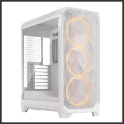 Fractal Design Meshify 3 White RGB TG Light Tint