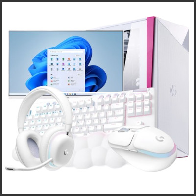 NEXTGEARフルタワーのホワイトセット