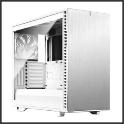 Fractal Design Define 7 White TG Clear Tint